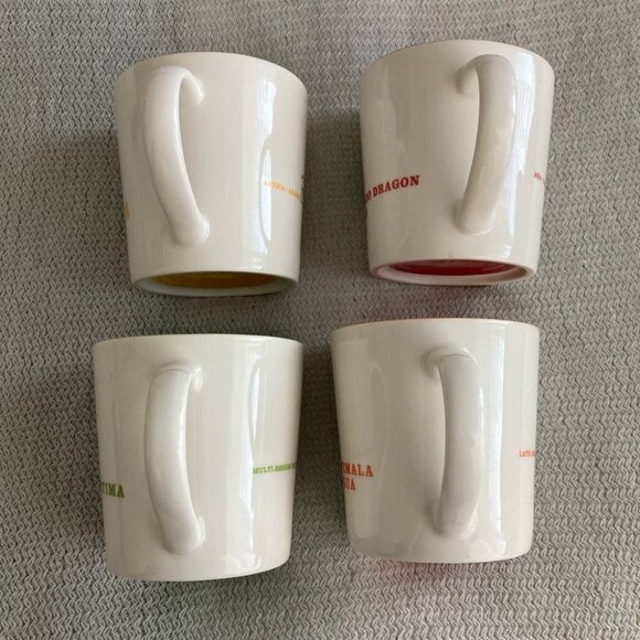 STARBUCKS World Blends Mugs Set of  4 - Picture 5 of 5